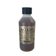 A dark amber bottle with black ribbed cap and beige label showing gold label killkoff killkoff herbal syrup soothing coltsfoot