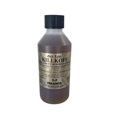 Gold Label Killkoff Herbal Syrup 250ml Horse Supplements Barnstaple Equestrian Supplies