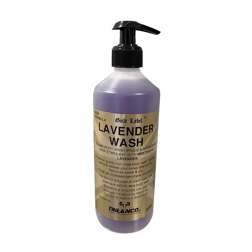 Gold Label Lavender Wash 500ml Horse Washes