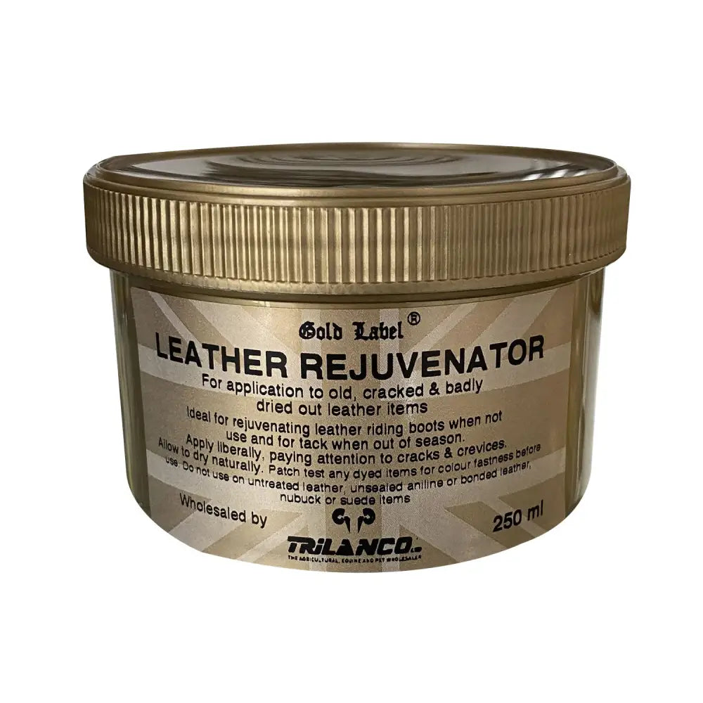 Gold Label Leather Rejuvenator Leather Dressings Barnstaple Equestrian Supplies