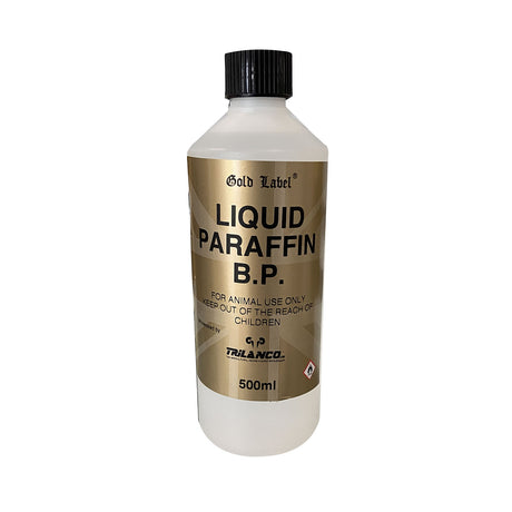 Gold Label Liquid Paraffin For Horses 500ml Horse Supplements