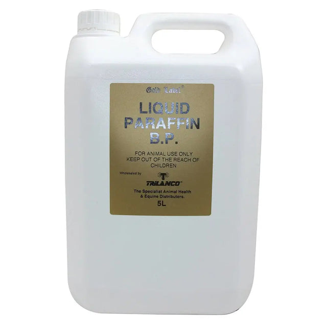 Gold Label Liquid Paraffin For Horses 500ml Horse Supplements Barnstaple Equestrian Supplies