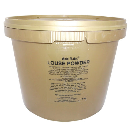 Gold Label Louse Powder  Barnstaple Equestrian Supplies