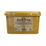 Gold label msm plus bottle showing high quality msm horse supplements for joint health and mobility support