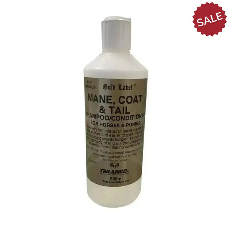 Gold Label Mane, Coat & Tail Shampoo/Conditioner Mane & Tail Conditioners
