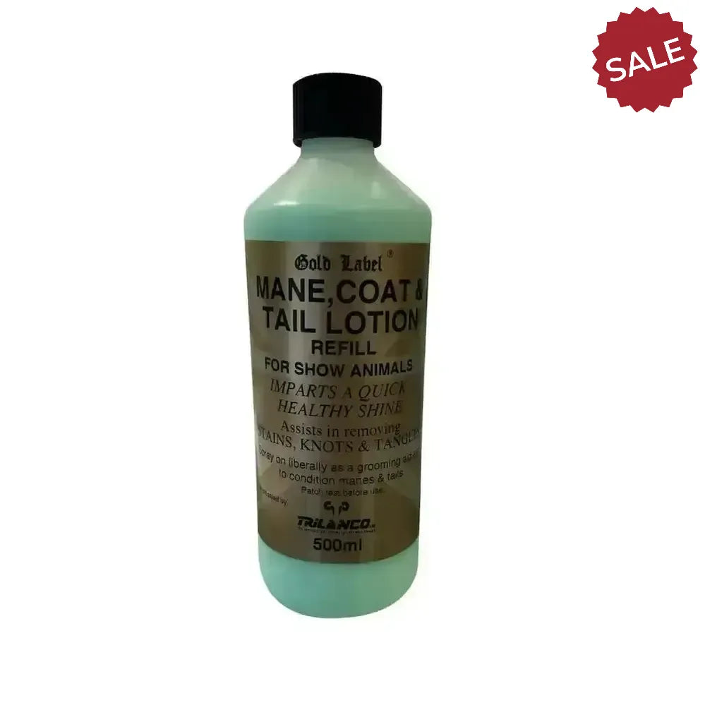 Gold Label Mane, Tail & Coat Lotion 500 ml Mane & Tail Conditioners
