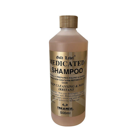 Gold Label Medicated Shampoo  Barnstaple Equestrian Supplies