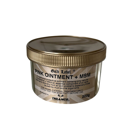 Gold Label Pink Ointment + Msm  Barnstaple Equestrian Supplies