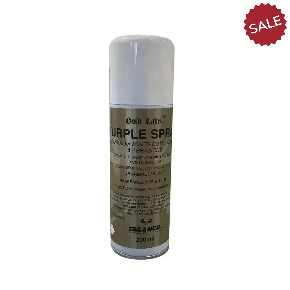 Gold Label Purple Spray 200ml Veterinary