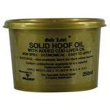 Gold Label Solid Hoof Oil Natural 250ml Hoof Oil Barnstaple Equestrian Supplies