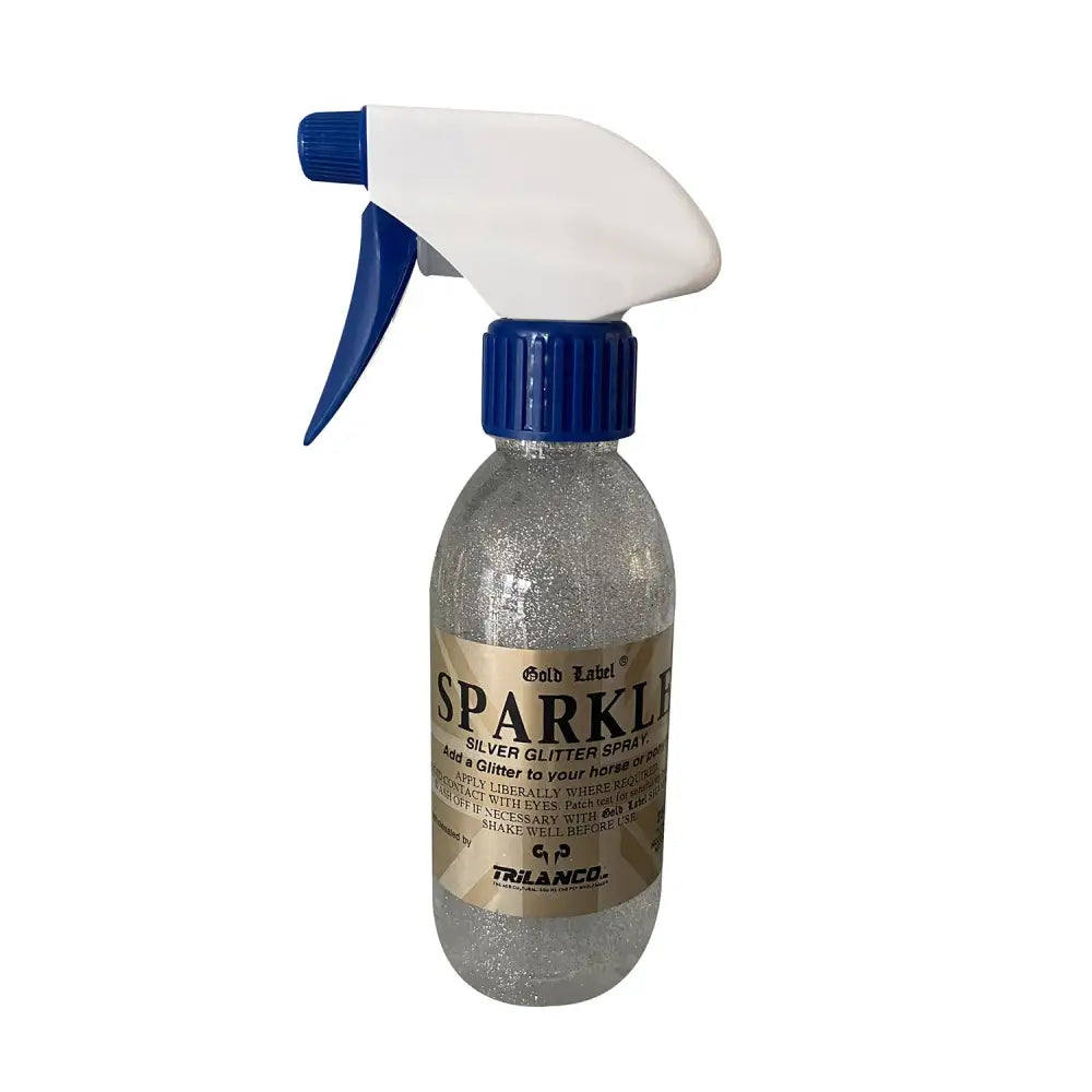 Gold Label Sparkle Glitter Spray 250ml Gold Horse Grooming Barnstaple Equestrian Supplies