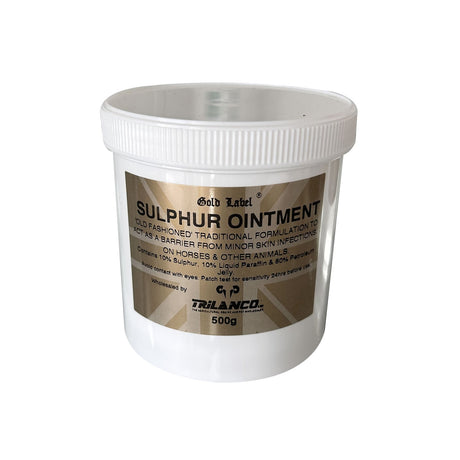 Gold Label Sulphur Ointment  Barnstaple Equestrian Supplies