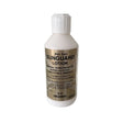 White plastic bottle of gold label sunguard lotion mineral sunscreen sunblock soother for horses and animals