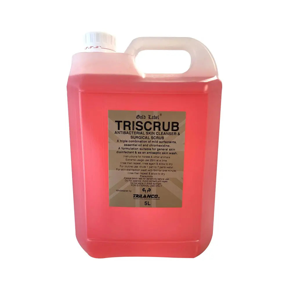 Gold Label Triscrub 500ml Veterinary Barnstaple Equestrian Supplies