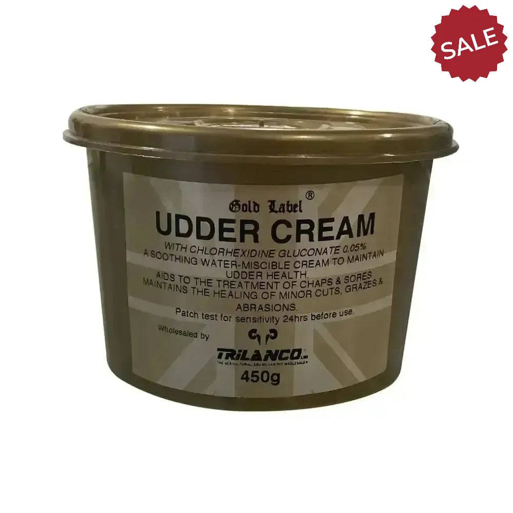 Gold Label Udder Cream 450g Skin Care Creams