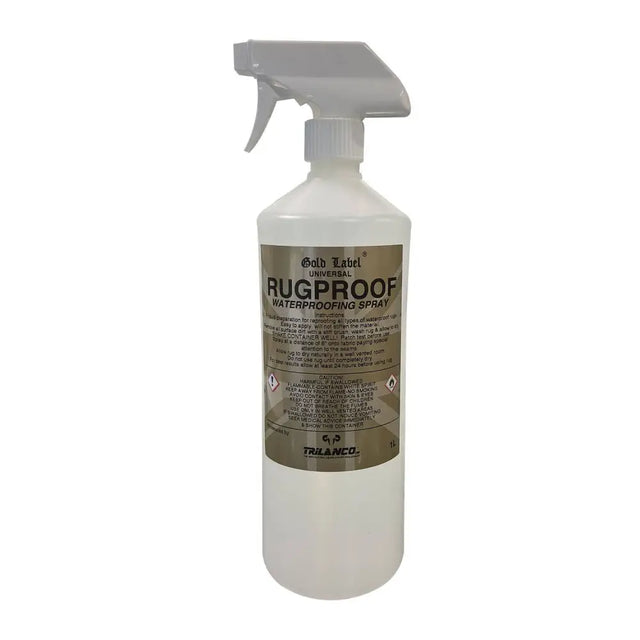 Gold Label Universal Rugproof Waterproofing Spray Horse Rug Proofing Barnstaple Equestrian Supplies