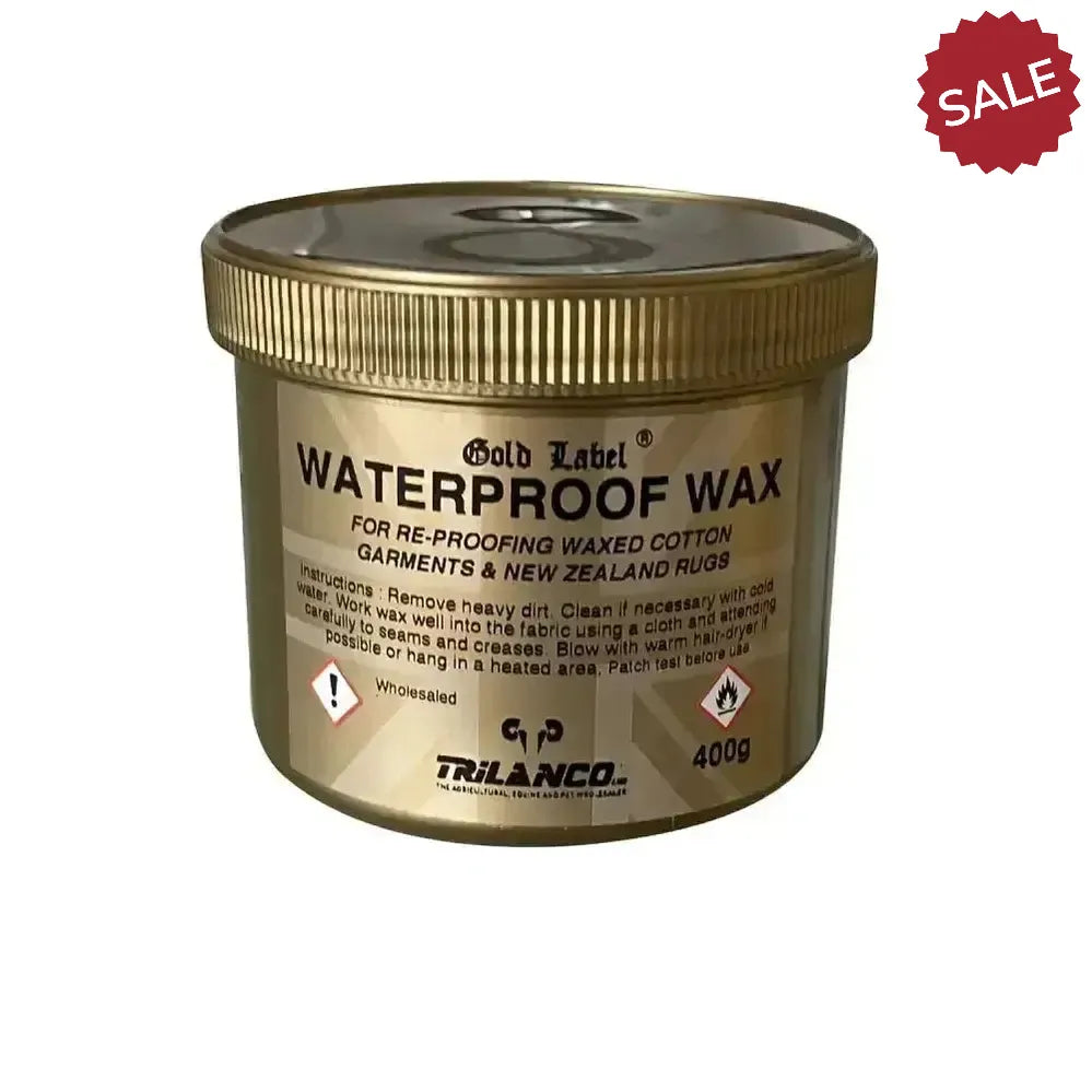 Gold Label Waterproof Wax 150g Waterproof Treatments