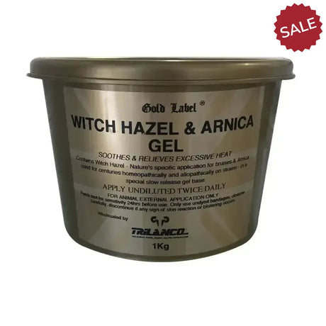 Gold Label Witch Hazel & Arnica Gel 400g Muscle Lotion