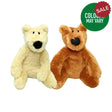 Good Boy Soft Fluffy Bear Assorted Dog Toys