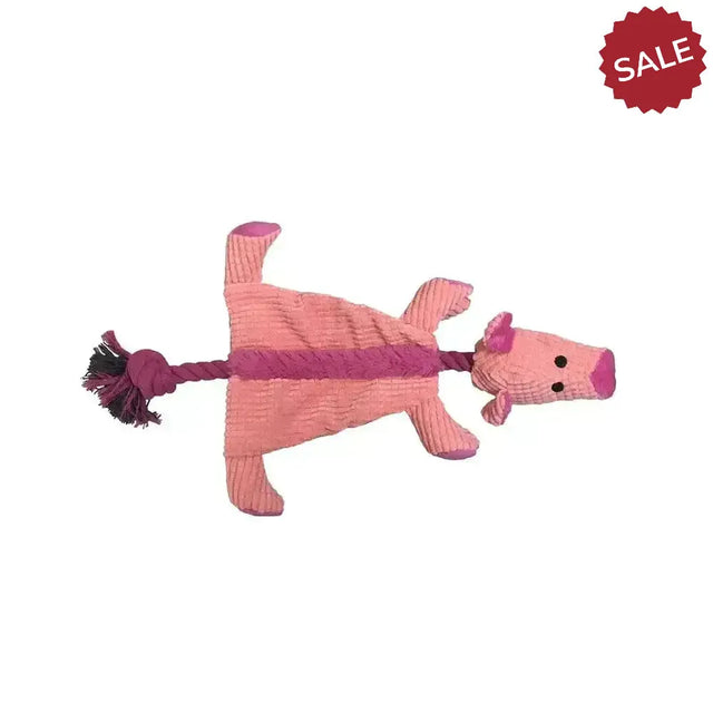 Good Boy Soft Raggy Crinkle Pig Dog Toys