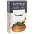 Gourmico tarragon herb and spice box with wooden bowl illustration perfect for equestrian and horses lovers