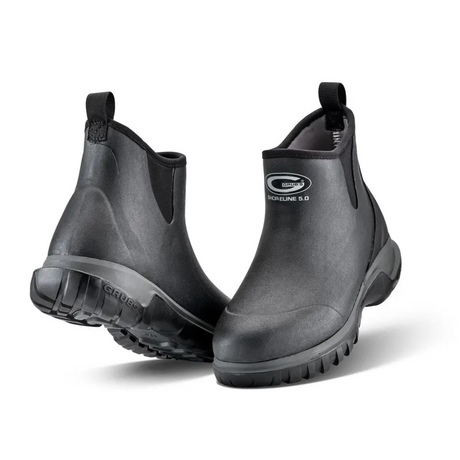 Grubs Shoreline 4.0 Short Yard Boots Black 3 Short Boots