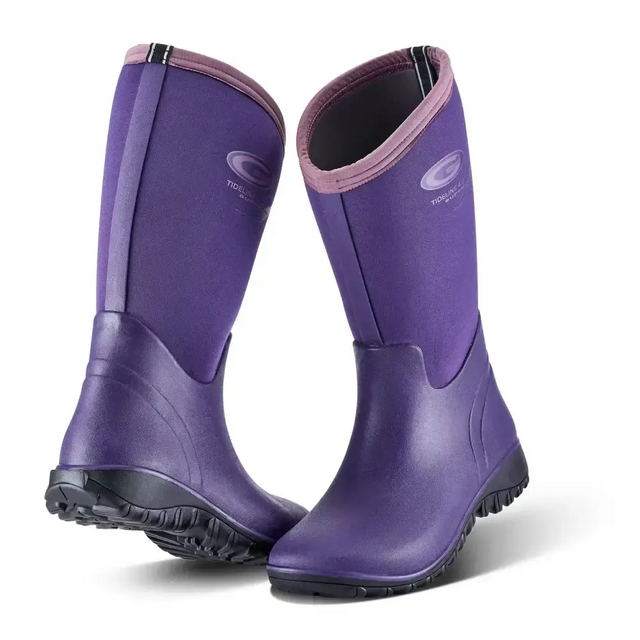 Grubs Tideline 4.0 Waterproof Yard Boots Plum 4 Short Boots