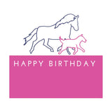 Gubblecote Beautiful Greetings Card Happy Birthday Horse And Dog Gift Cards Barnstaple Equestrian Supplies