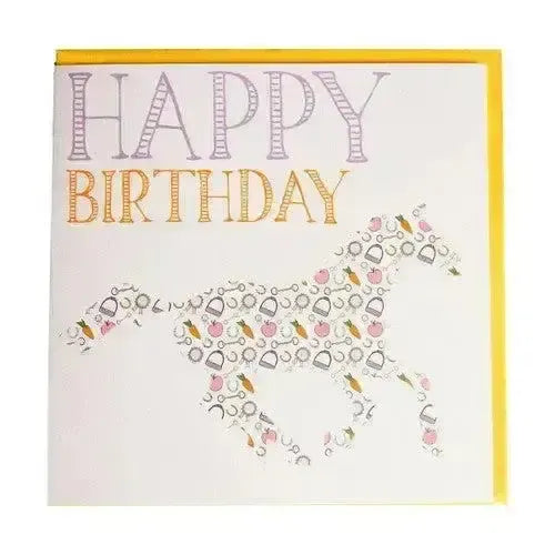 Gubblecote Beautiful Greetings Card Thoroughbred Happy Birthday Horsey Greeting Cards