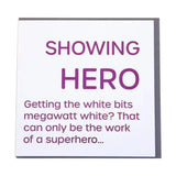 Gubblecote Foiled Greetings Card Showing Hero Horsey Greeting Cards
