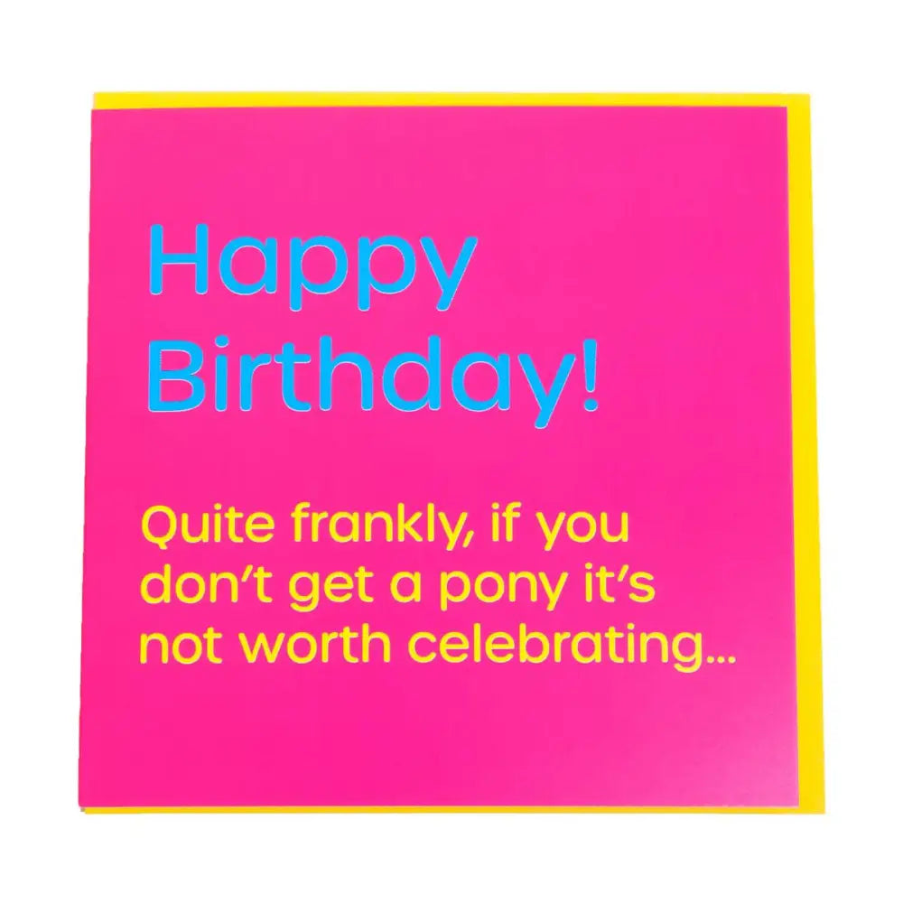 Gubblecote Humourous Greetings Card Not Worth Celebrating Gift Cards