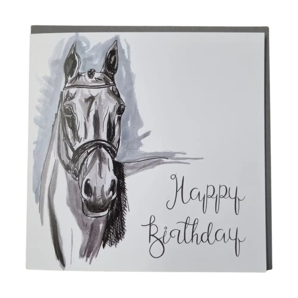 Gubblecote Watercolour Greetings Card Thoroughbred Horse Gift Cards