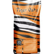 Orange and black tiger striped bag of gwf tiger oats 20kg net weight for feeding tiger oats