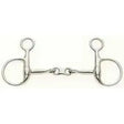 Hanging Cheek Stainless Steel French Link Bits Lorina Filet Boucher 4 1/2" Horse Bits