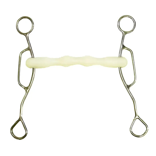 Happy Mouth American Gag Shaped Straight Bar Mullen Mouth Bits 114 Mm (4 1/2";) Horse Bits Barnstaple Equestrian Supplies