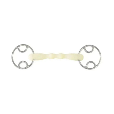 Happy Mouth Beval Bits Shaped Straight Bar 114 mm (4 1/2&quot;) Happy Mouth Bits Horse Bits Barnstaple Equestrian Supplies