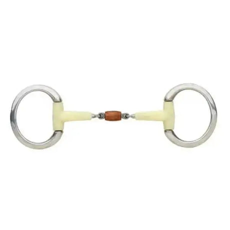 Happy Mouth Bits Contour Eggbutt Copper Roller Horse Bits 11.5cm (4 1/2 inchs) Horse Bits Barnstaple Equestrian Supplies
