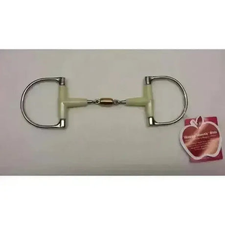 Happy Mouth Bits D Ring Copper Roller Horse Bits 114 mm (4 1/2") Horse Bits
