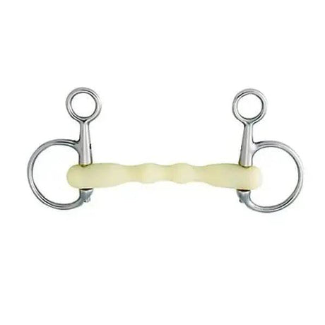 Happy Mouth Bits Hanging Cheek Shaped Straight Bar Mullen Mouth Horse Bits 114 mm (4 1/2&quot;) Happy Mouth Bits Horse Bits Barnstaple Equestrian Supplies