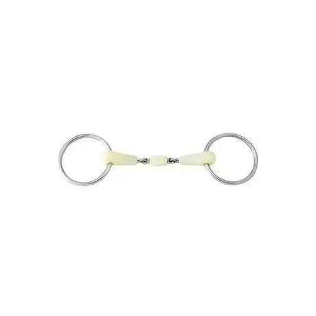 Happy Mouth Bits Loose Ring Plastic Roller Horse Bits 10.5cm (4 1/4 inch) Horse Bits Barnstaple Equestrian Supplies