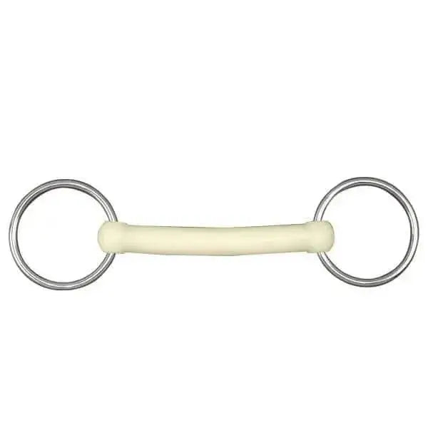 Happy Mouth Bits Plain Bar Mullen Mouth Loose Ring Snaffle Horse Bits 127 Mm (5") Horse Bits Barnstaple Equestrian Supplies