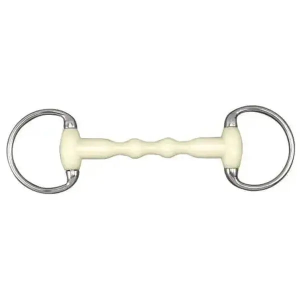Happy Mouth Bits Shaped Straight Bar Mullen Mouth Eggbutt Dressage Bradoon Horse Bits 114 Mm (4 1/2&Quot;) Horse Bits Barnstaple Equestrian Supplies