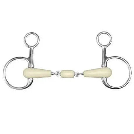 Happy Mouth Double Jointed Boucher Hanging Cheek Bits 127 mm (5&quot;) Happy Mouth Bits Horse Bits Barnstaple Equestrian Supplies