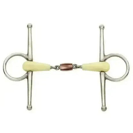 Happy Mouth Full Cheek Copper Roller Bit 114 mm (4 1/2") Horse Bits