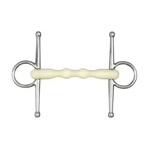 Happy Mouth Full Cheek Shaped Mullen Mouth Straight Bar Bits 114 Mm (4 1/2") Horse Bits
