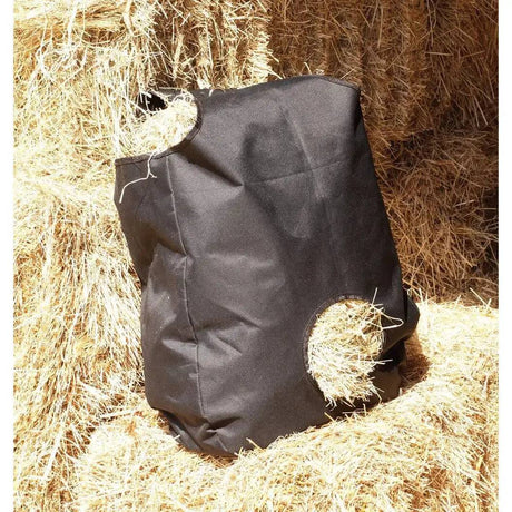 Harlequin Haybag Black One Size Rhinegold Haynets Barnstaple Equestrian Supplies