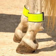 Harlequin Neoprene Lined Reflective Leg Bands Yellow 30Cm Leg Wraps Barnstaple Equestrian Supplies