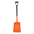 Harold Moore Deep Pan Shovel Standard D-Grip Handle Orange Shovel Barnstaple Equestrian Supplies