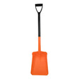 Harold Moore Deep Pan Shovel Standard D-Grip Handle Orange Shovel