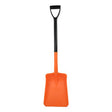 Harold Moore Deep Pan Shovel Standard D-Grip Handle Orange Barnstaple Equestrian Supplies